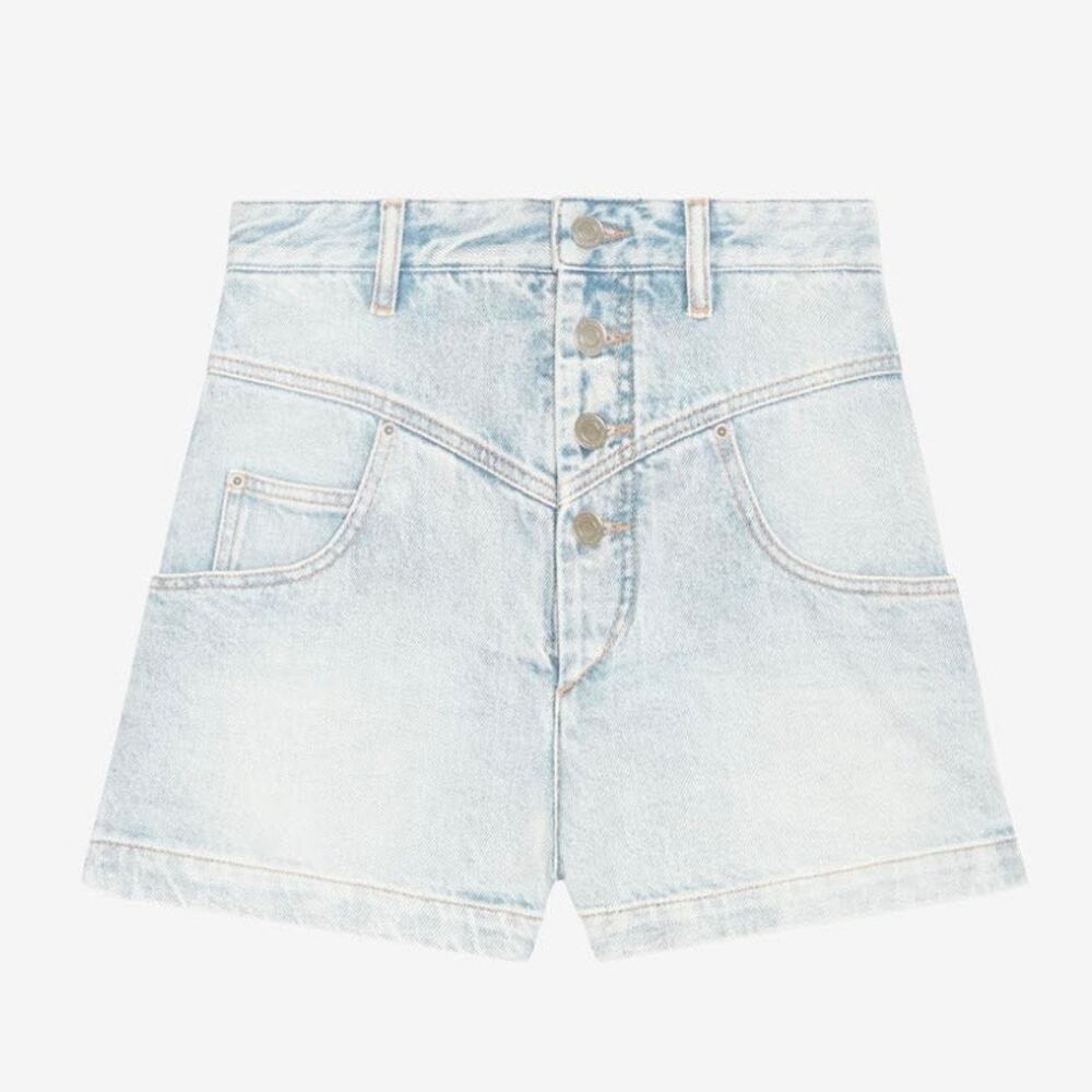 Isabel Marat Denim Jovany Shorts - small